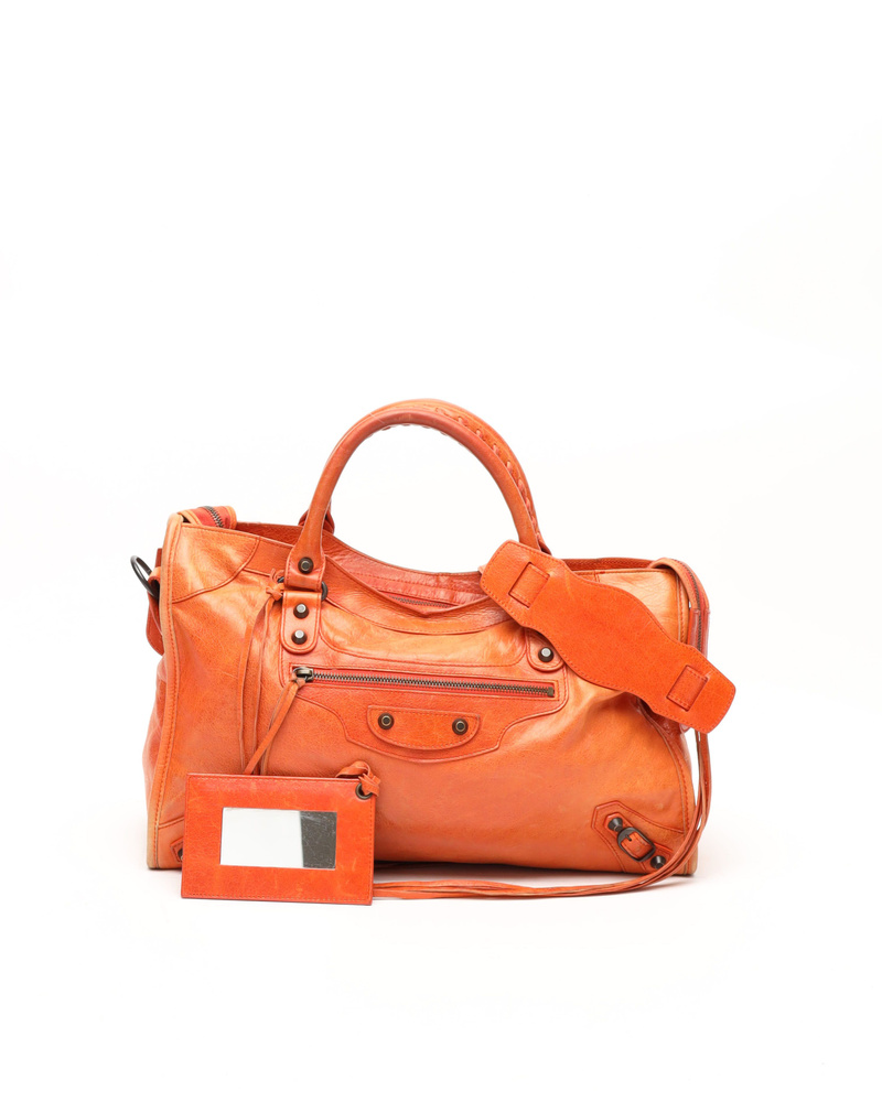 Vintage Balenciaga Motocross Classic City Bag - A Retro Tale