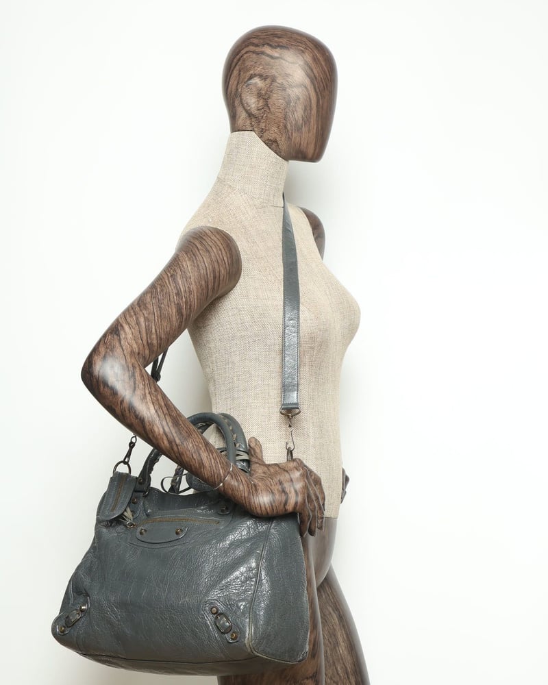 Vintage Balenciaga Motorcycle Velo Bag - A Retro Tale