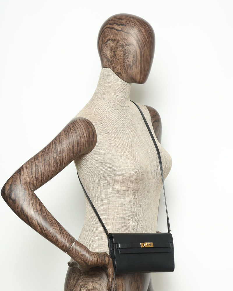 Vintage Hermès Classique Kelly To Go Wallet Evercolor Bag  display picture 1