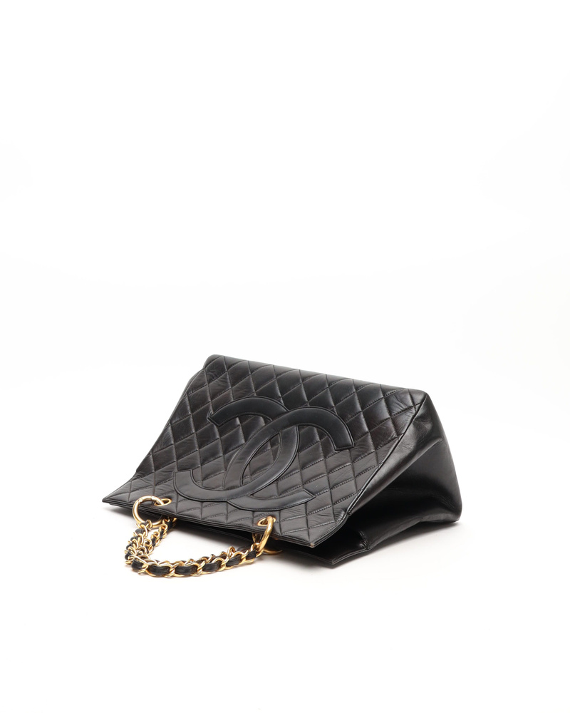 Vintage Chanel CC GST Chain Tote Bag A Retro Tale