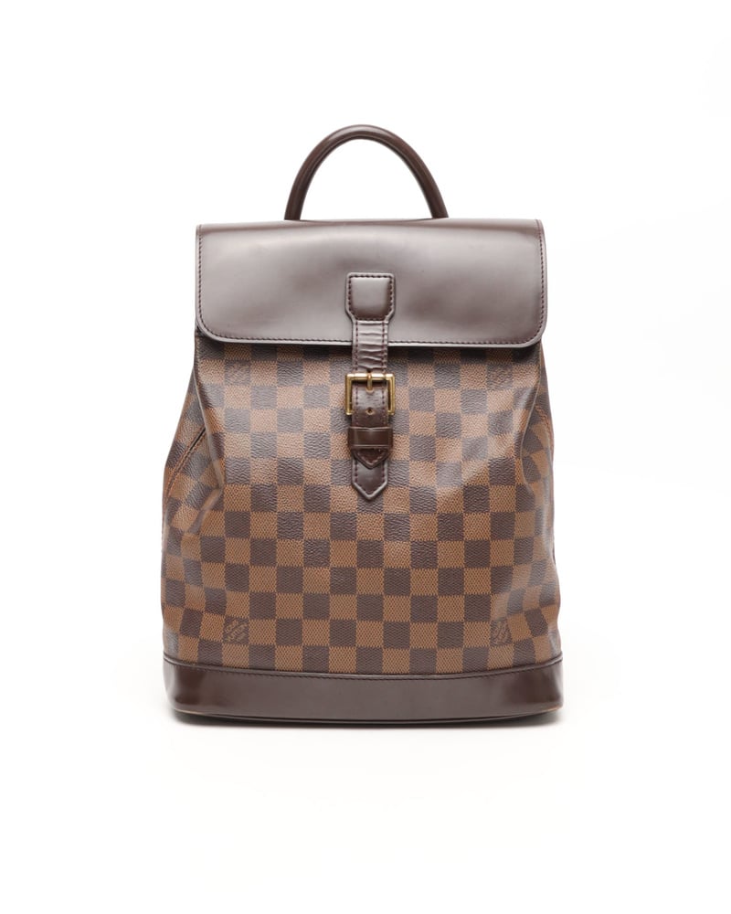 Vintage Louis Vuitton Damier Ebene Soho Backpack A Retro Tale