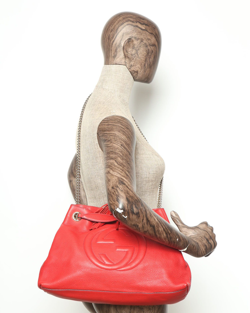 Vintage Gucci Medium Soho Chain Tote Bag A Retro Tale