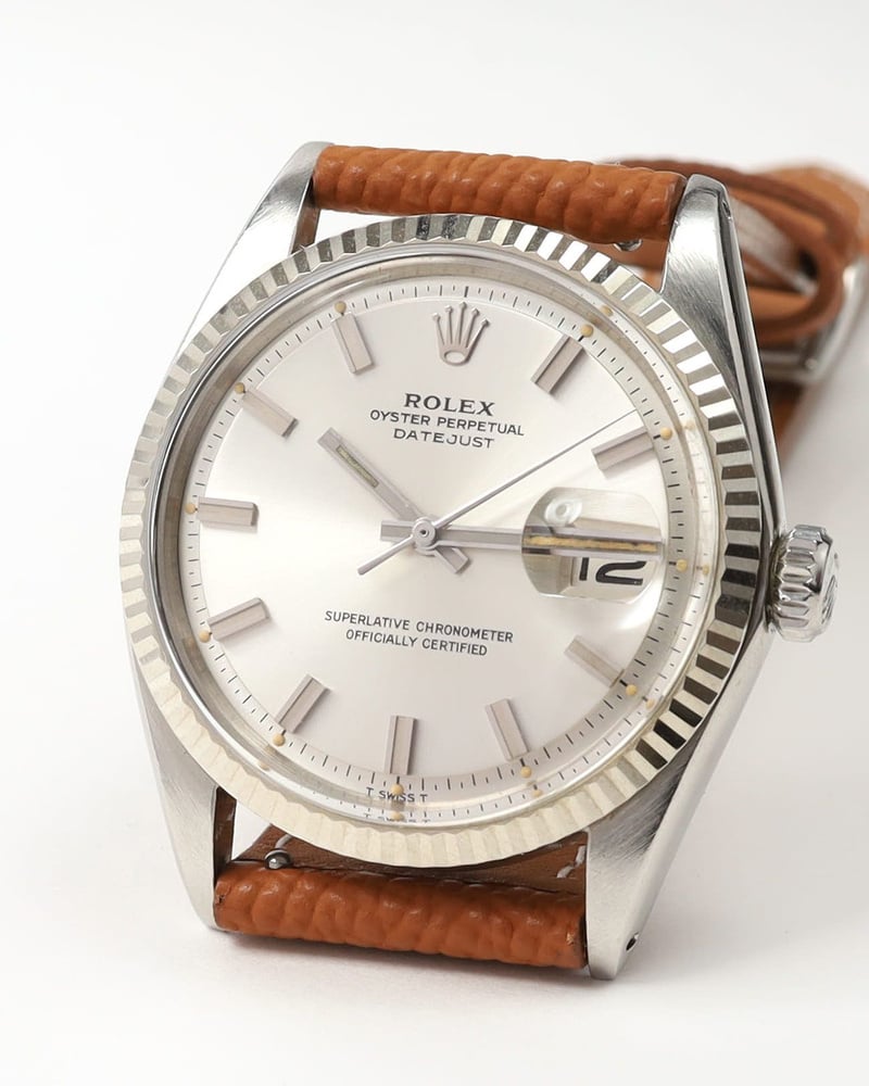 Vintage Rolex Datejust 36mm Ref 1601 Wide Boy Watch A Retro Tale