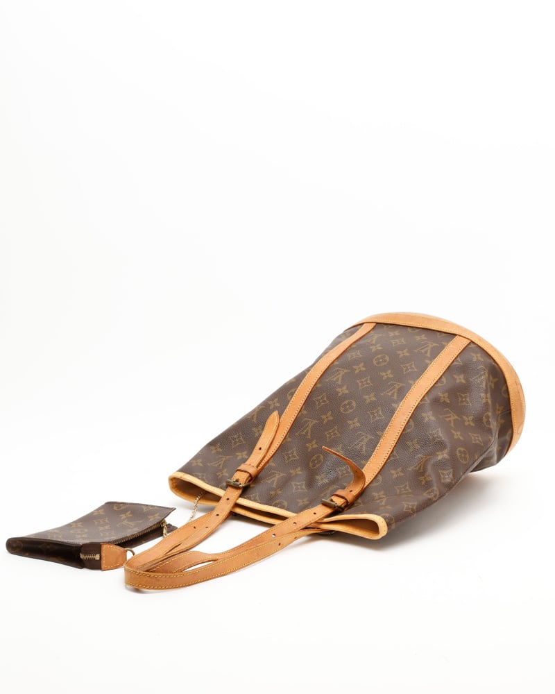Vintage Louis Vuitton Monogram Bucket GM Bag - A Retro Tale