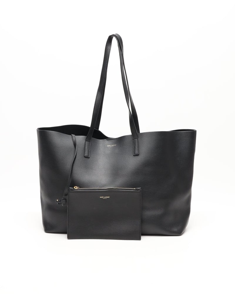 Vintage Saint Laurent Bold East/West Tote Bag - A Retro Tale