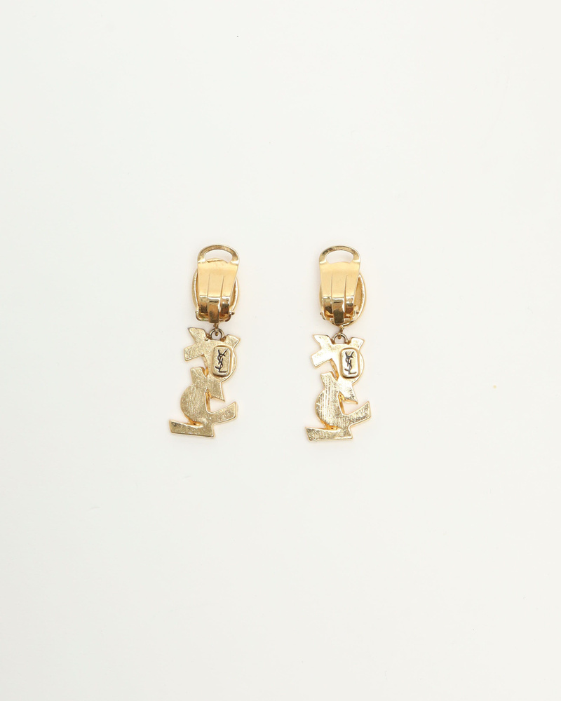 Saint Laurent Women's Metal Hairclip Gold main image 1