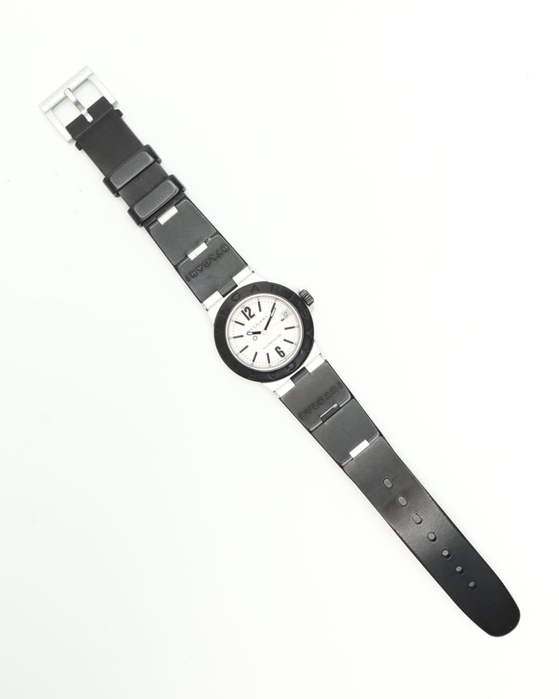 Vintage Bvlgari Diagono Aluminium 32mm Ref AL32TA Watch - A Retro Tale