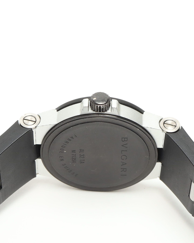 Vintage Bvlgari Diagono Aluminium 32mm Ref AL32TA Watch - A Retro Tale