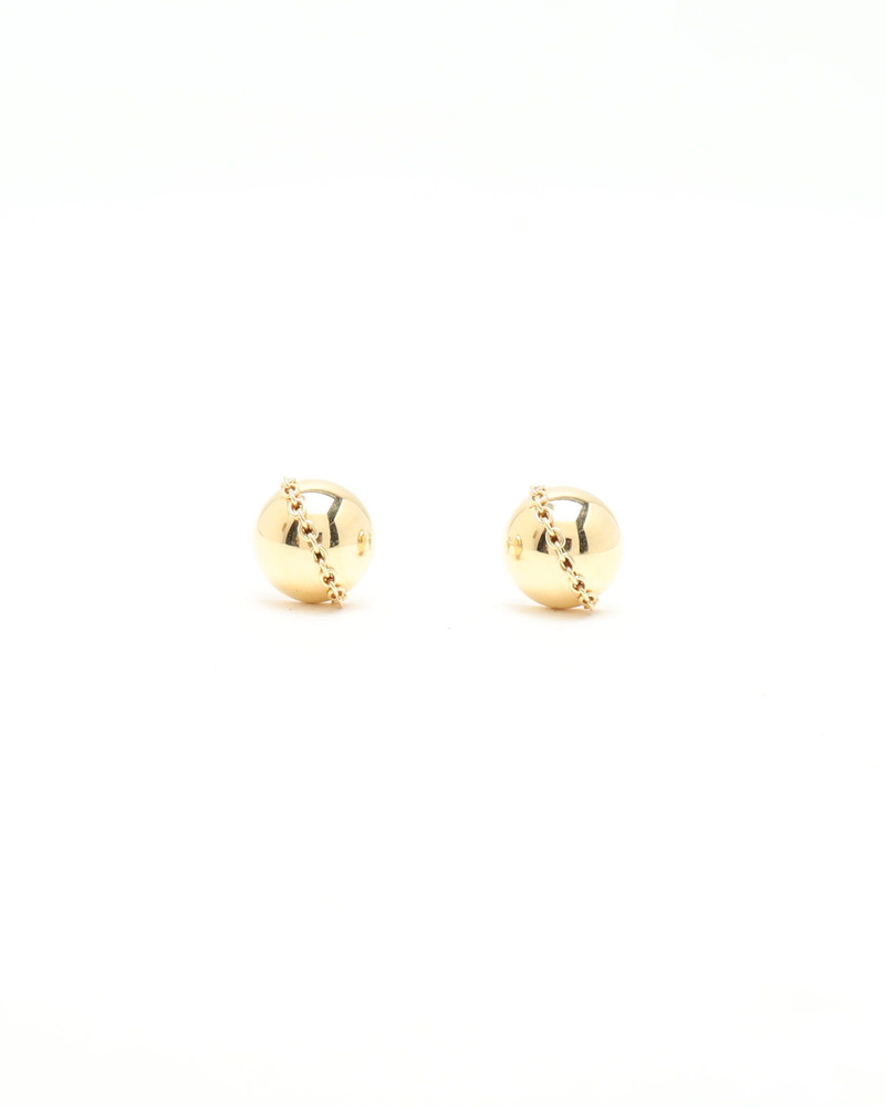 Vintage Tiffany Co HardWear Ball 18kt Gold Earrings A Retro Tale