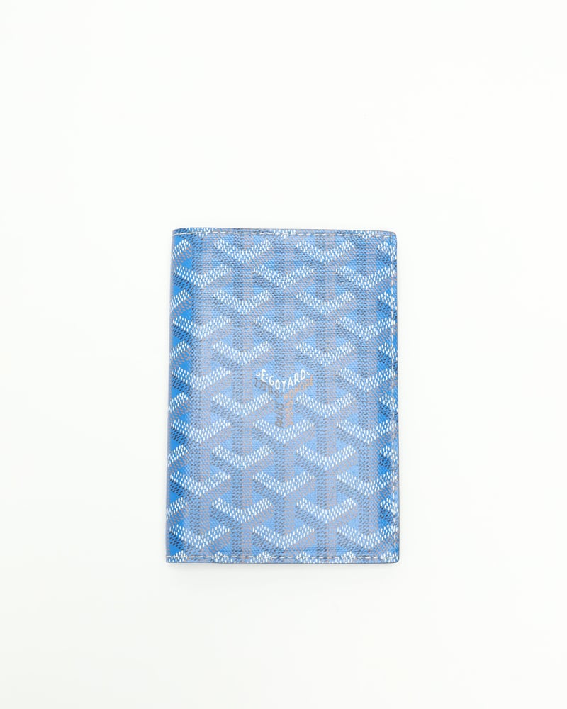 Goyardine Coated Passport Cover Goyard Vintage Goyard Grenelle