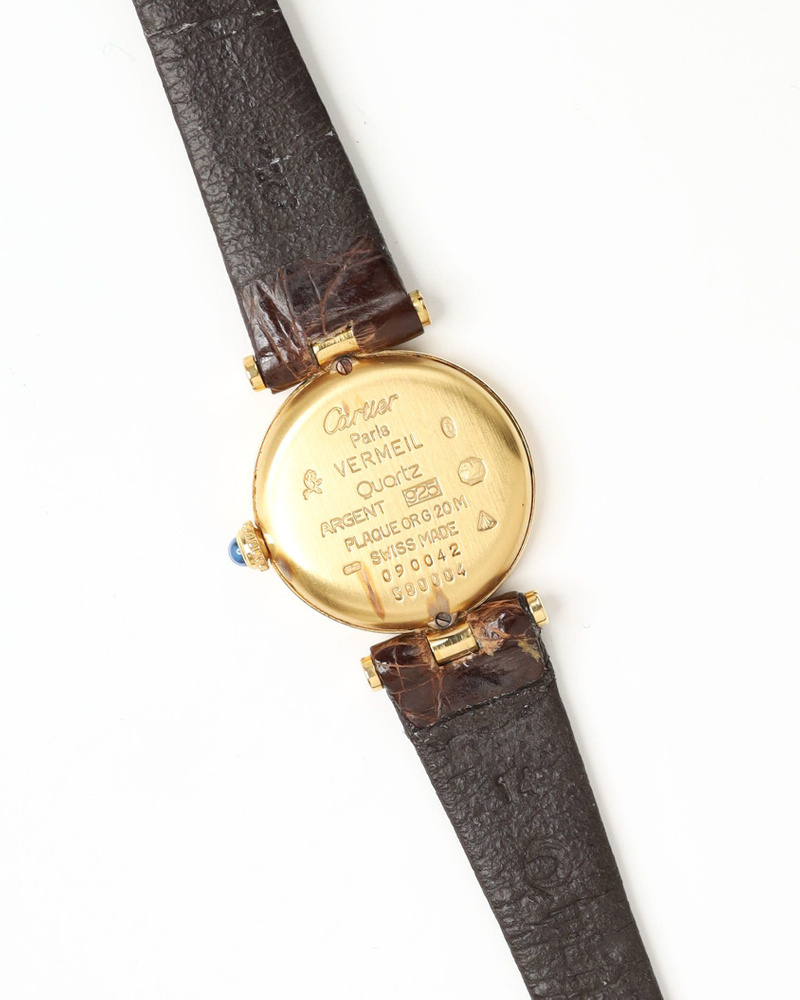 Vintage Cartier Must Vendome 24mm Ref 590004 Klokke A Retro Tale