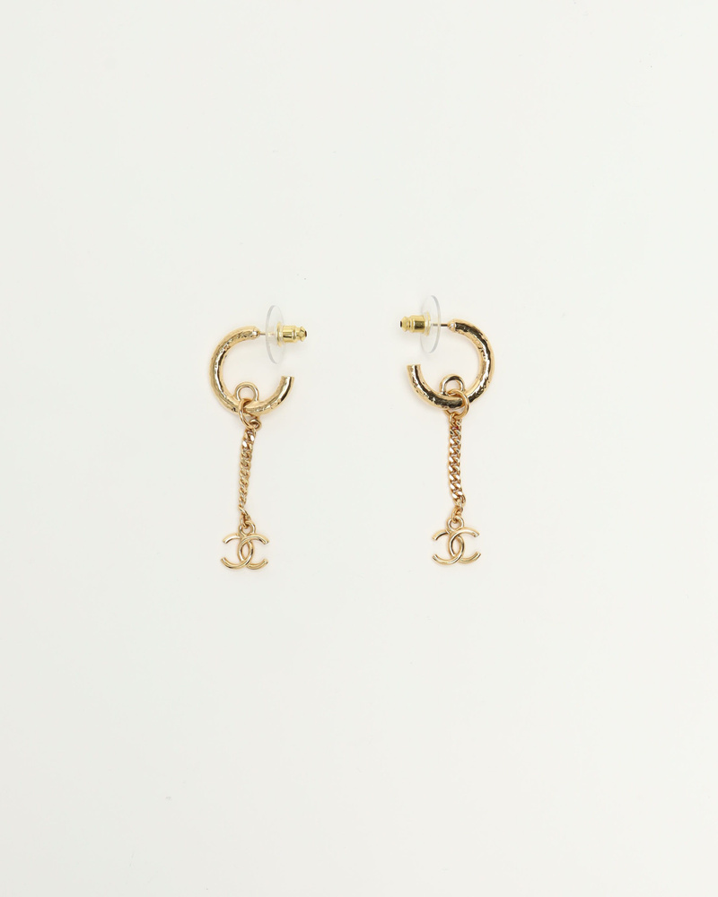 Vintage Chanel Coco Mark Earrings A Retro Tale