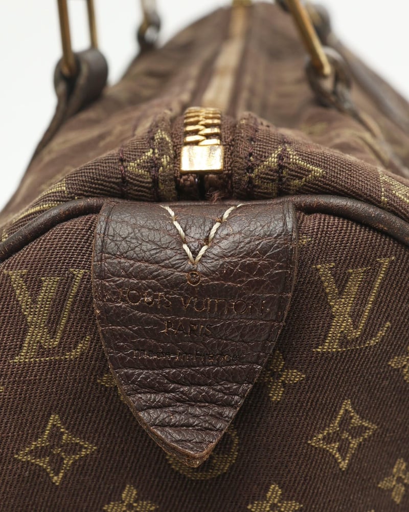 Vintage Louis Vuitton Mini Lin Speedy 30 Bag - A Retro Tale
