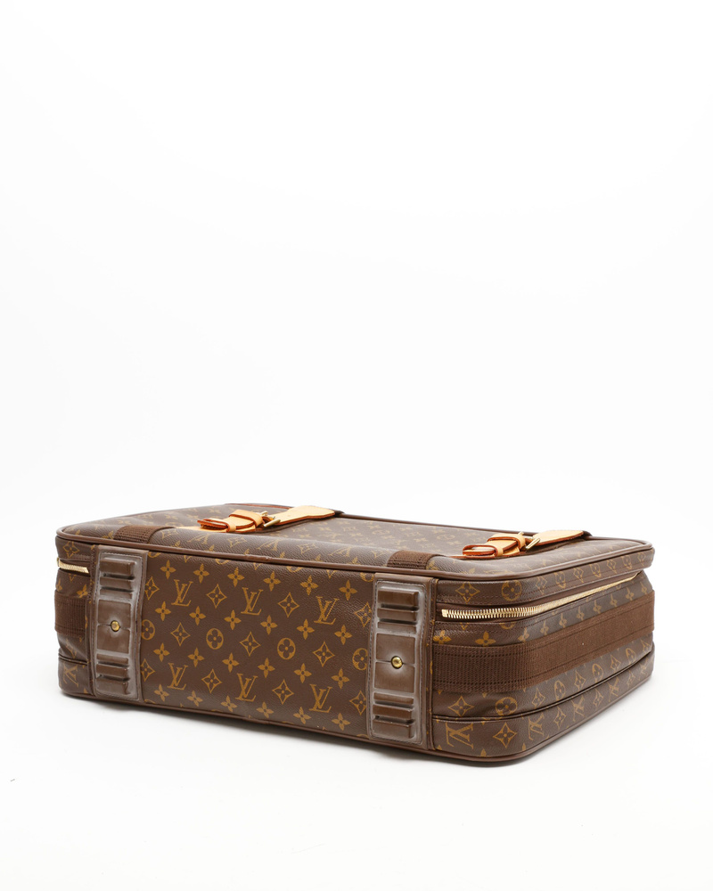 Vintage Louis Vuitton Monogram Satellite 53 Suitcase - A Retro Tale