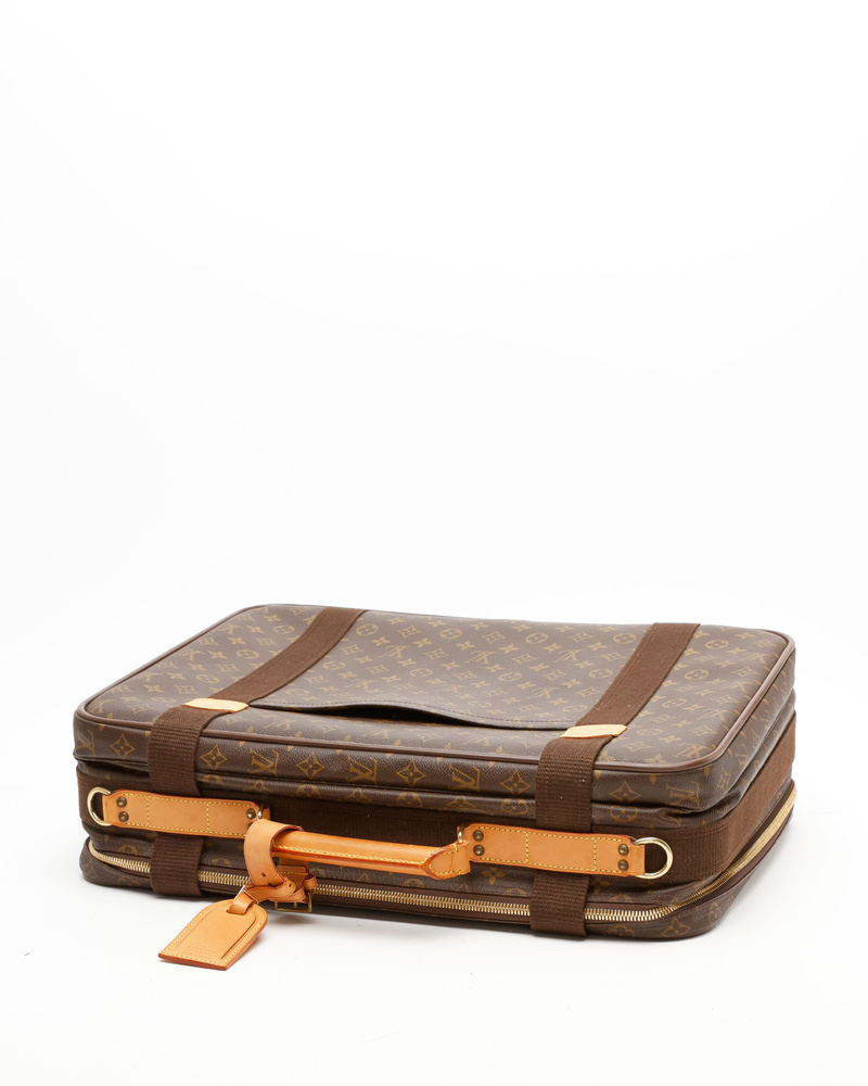 Vintage Louis Vuitton Monogram Satellite 53 Suitcase - A Retro Tale