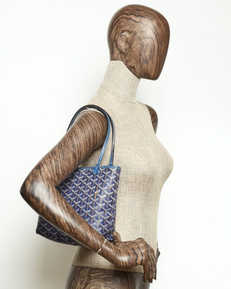 Vintage Goyard St. Louis Junior Tote Bag - A Retro Tale