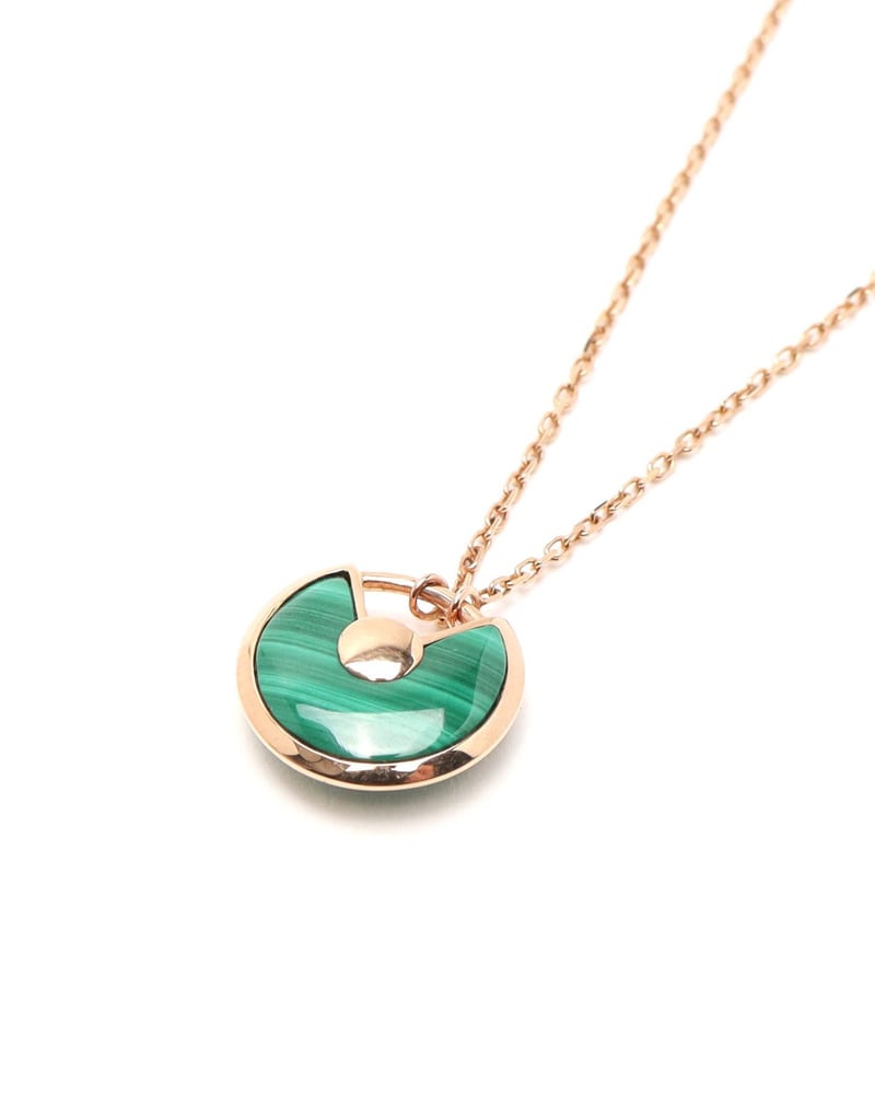 Vintage Cartier Amulette de Cartier Malachite Necklace A Retro Tale