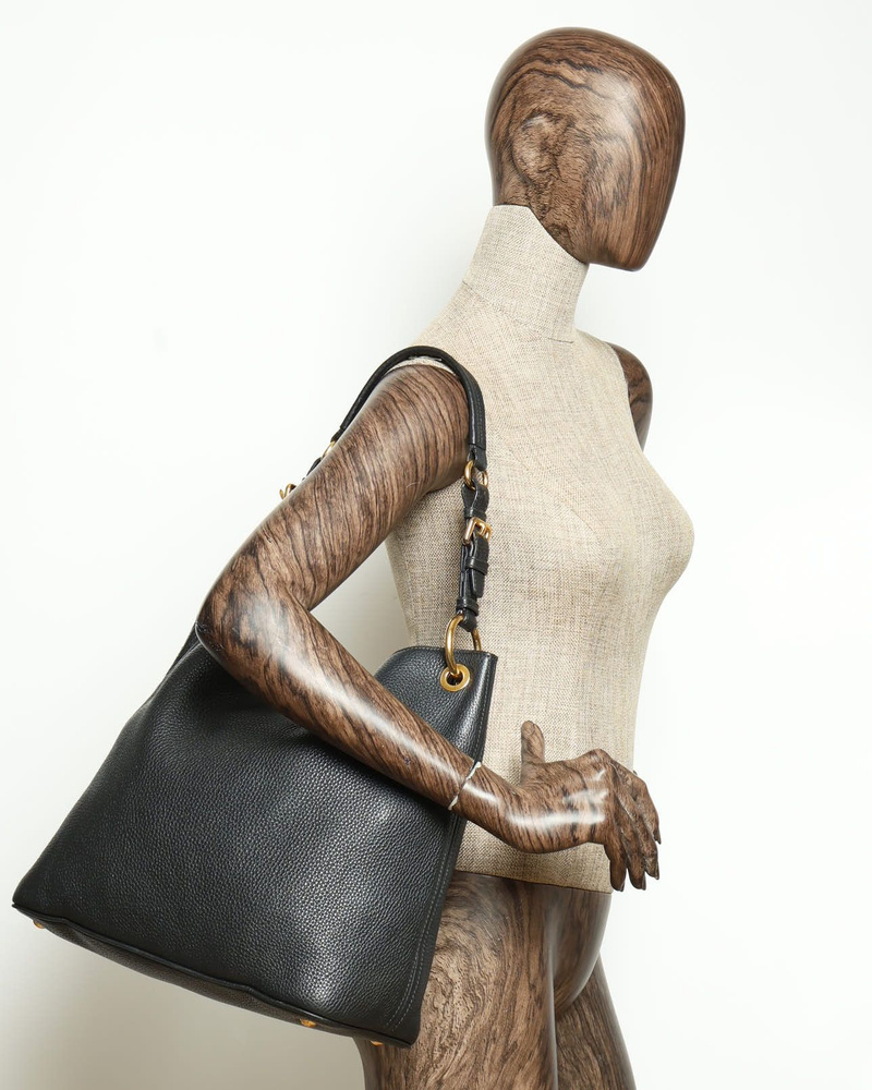 Vintage Prada Vitello Daino Shoulder Bag - A Retro Tale