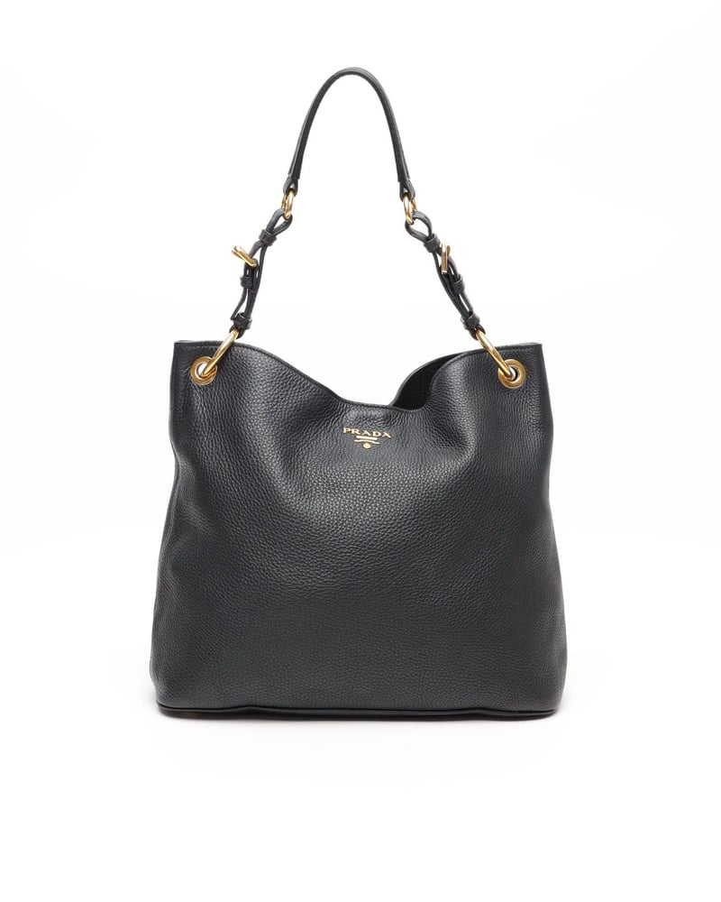 Vintage Prada Vitello Daino Shoulder Bag - A Retro Tale