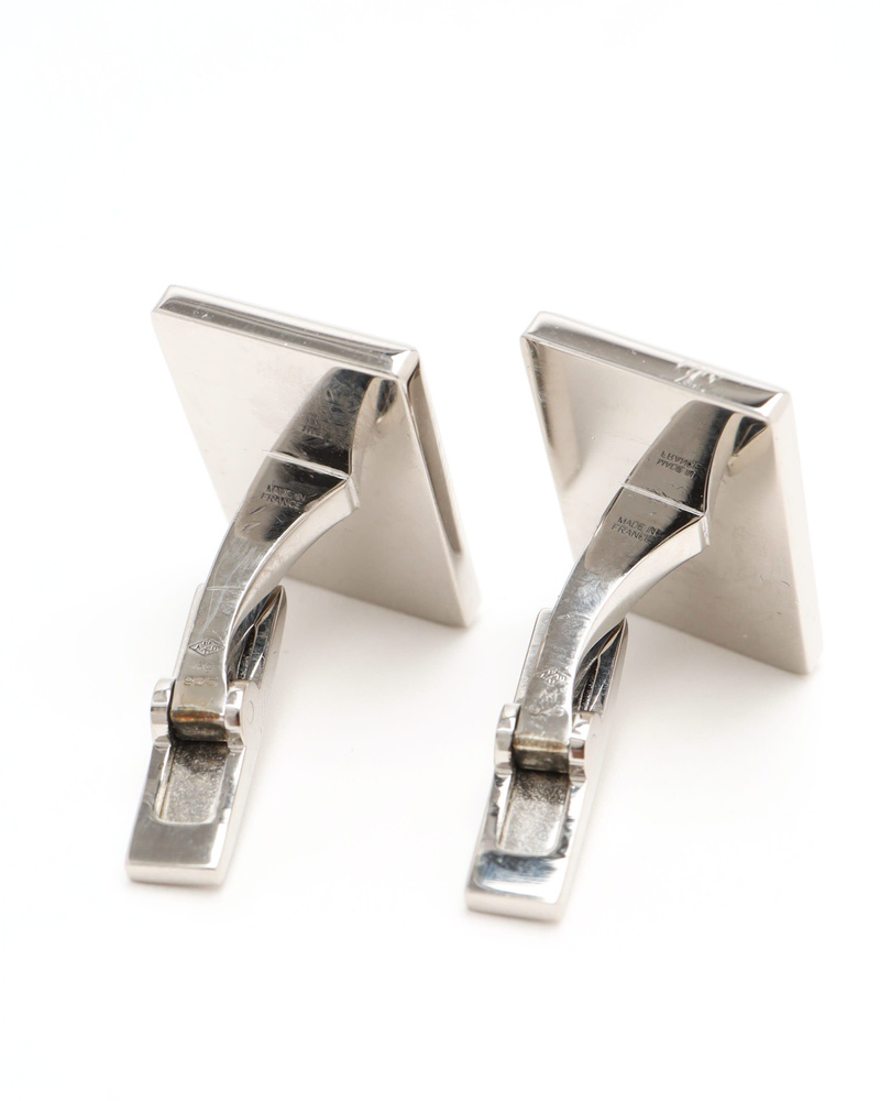 Vintage Cartier Silver Envelope Cufflinks A Retro Tale