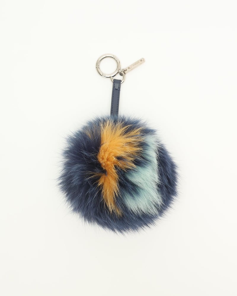 Vintage Fendi Pom-Pom Fur Charm - A Retro Tale