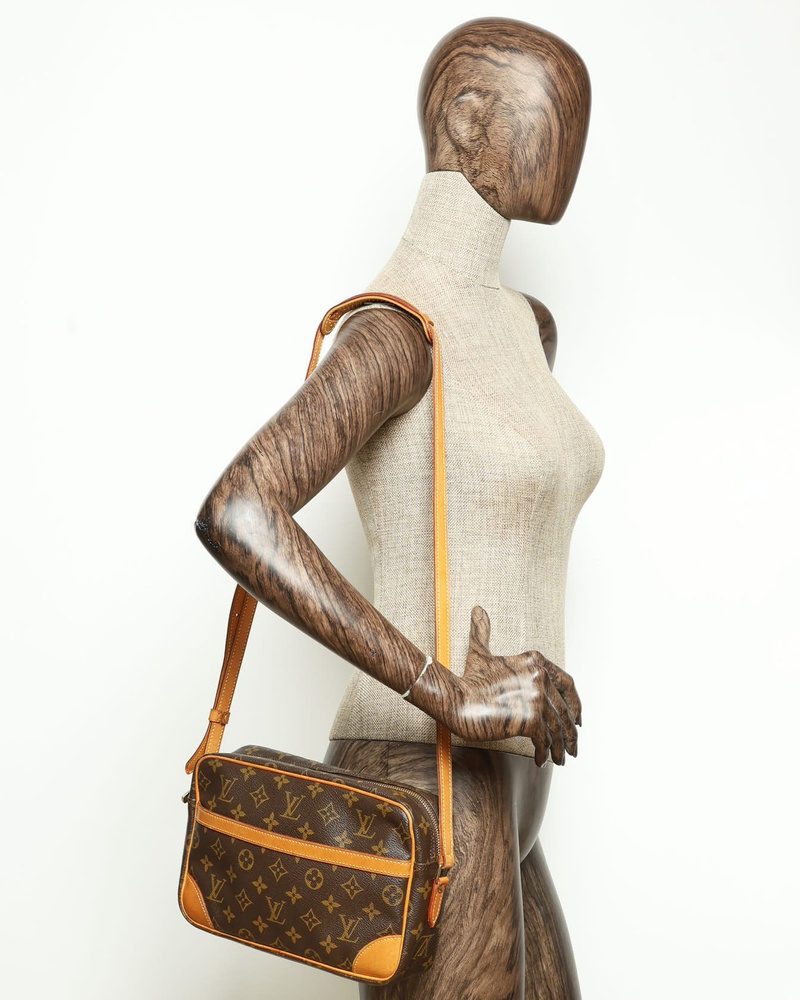 Vintage Louis Vuitton Monogram Trocadero 27 Bag - A Retro Tale