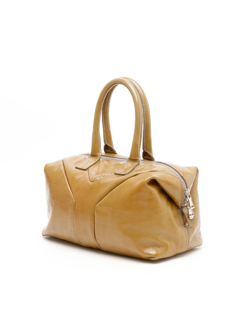 バッグ Yves Saint Laurent vintage boston bag Vintage Saint Laurent Patent Y Boston Bag - A Retro Tale