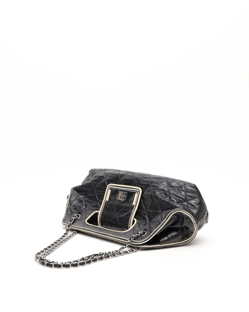 Vintage Chanel East West Mademoiselle Bag - A Retro Tale