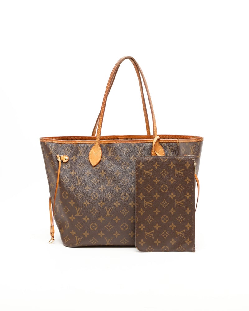 Vintage Louis Vuitton Monogram Neverfull MM Tote Bag A Retro Tale