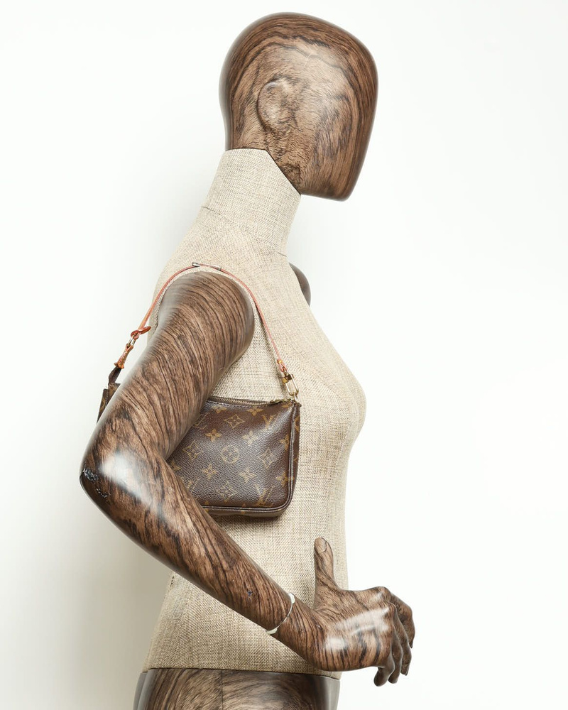 Vintage Louis Vuitton Monogram Pochette Accessoires Bag A Retro Tale