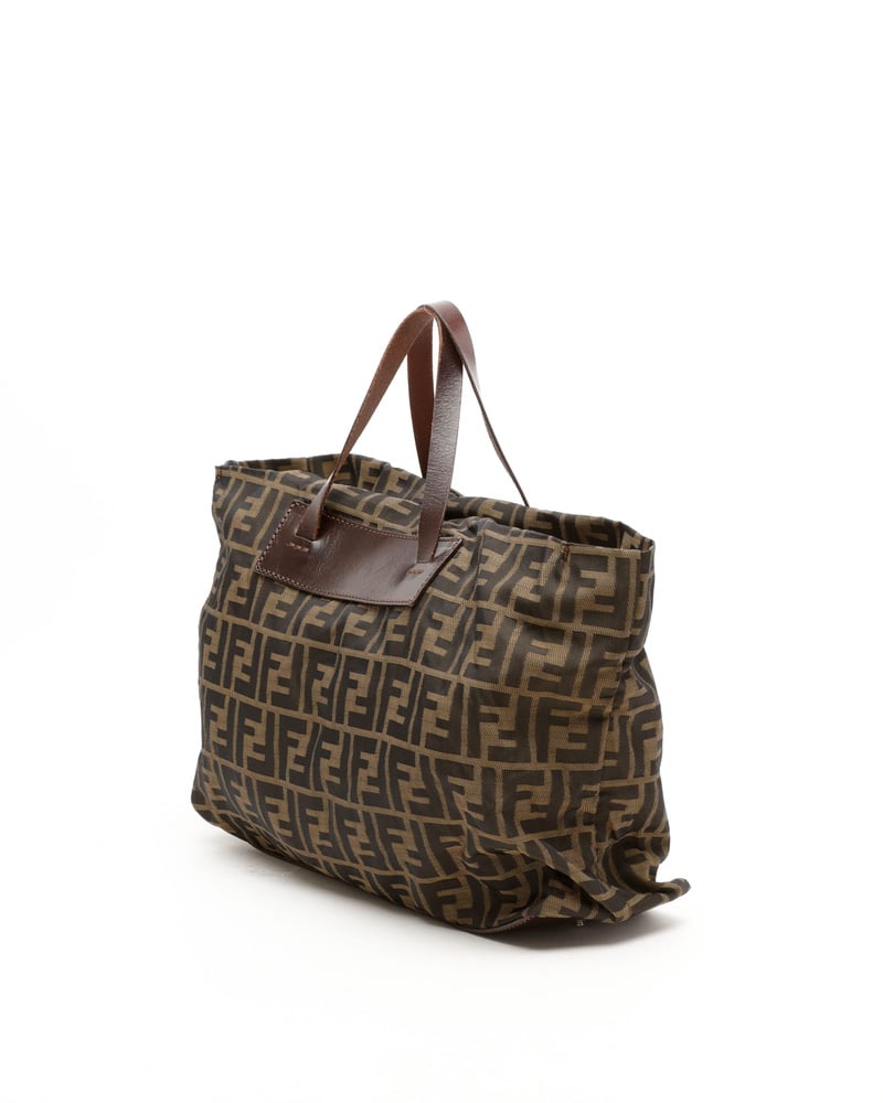 Vintage Fendi Zucca Tote Bag - A Retro Tale