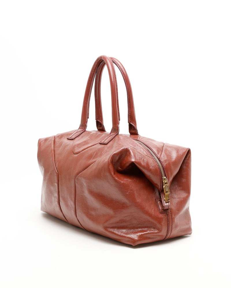 バッグ Yves Saint Laurent / Leather Boston Bag SAC DE JOUR boston in grained leather in Black | Saint Laurent