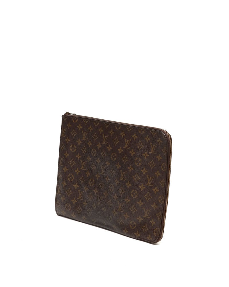 Louis Vuitton Monogram Laptop Case, size 17-Inch