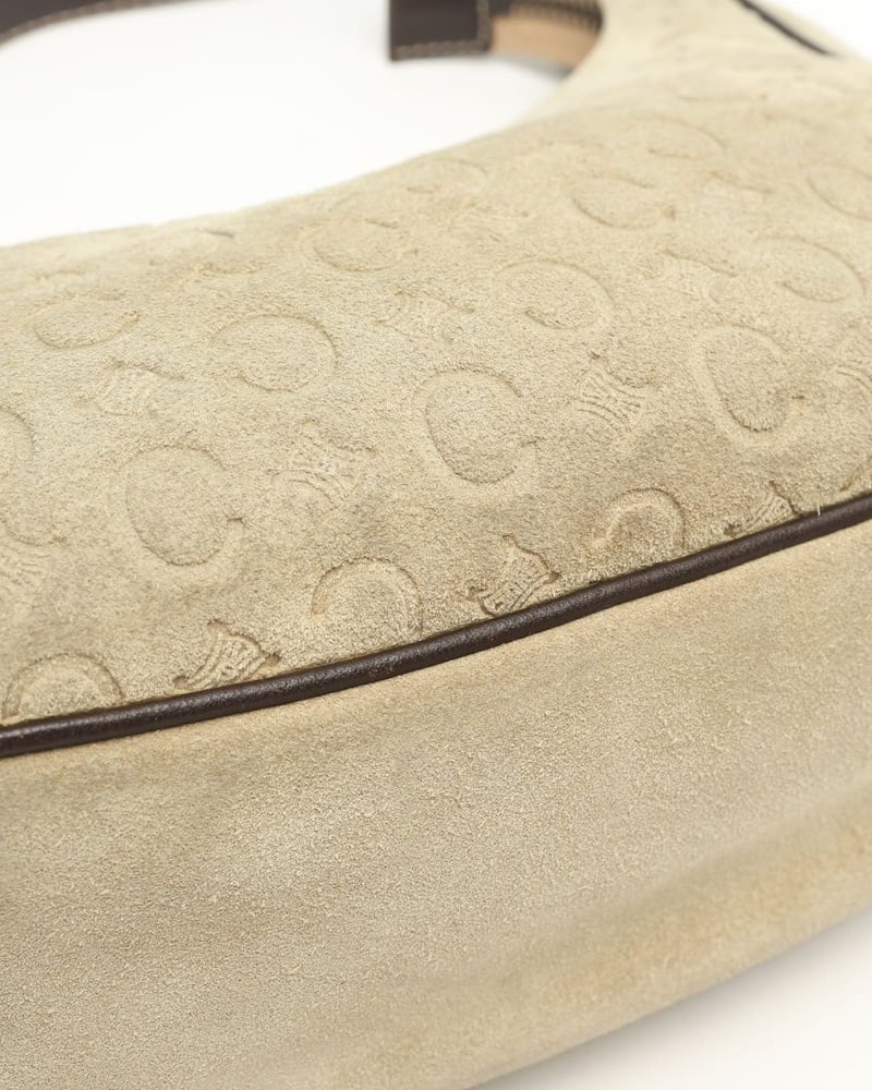 Vintage Céline C Macadam Shoulder Bag - A Retro Tale