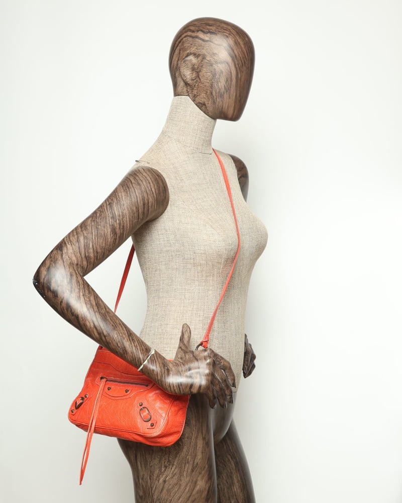 Vintage Balenciaga Motocross Hip Crossbody Bag - A Retro Tale