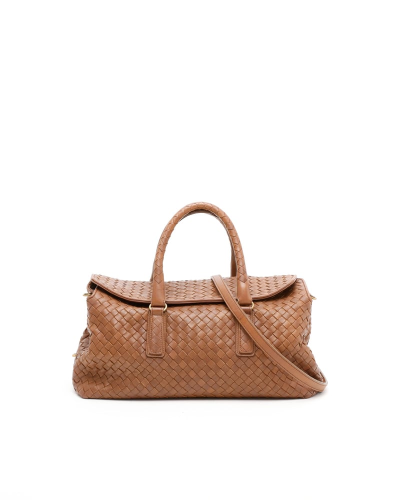 Vintage Bottega Veneta Intrecciato Boston Bag - A Retro Tale - 839