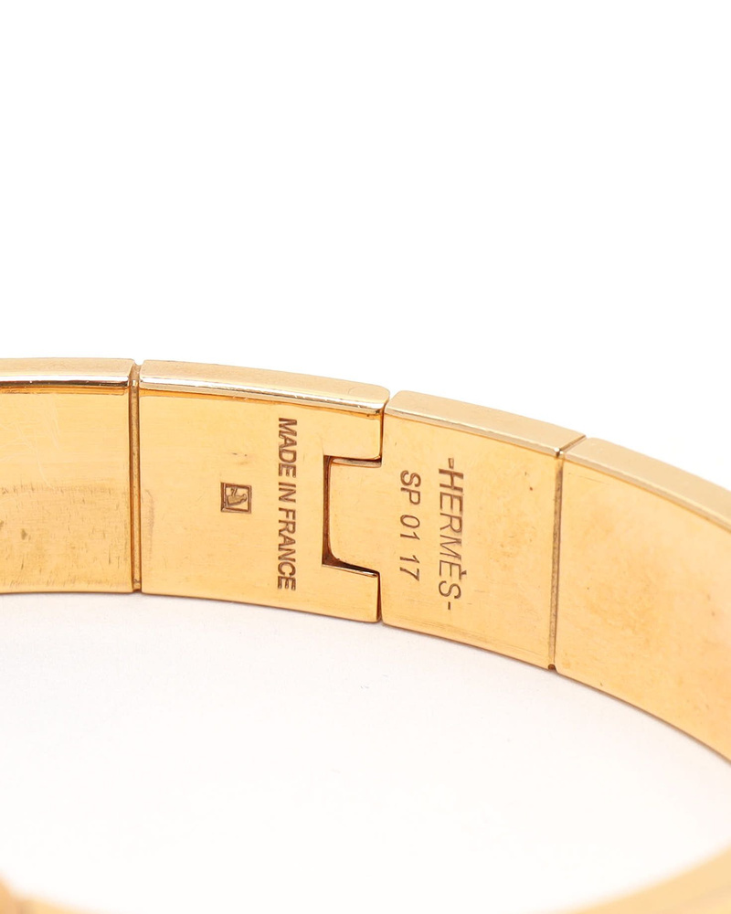 Bracelet émaillé Hermès Charnier GM – Avec Boîte Et Pochette, Occasion