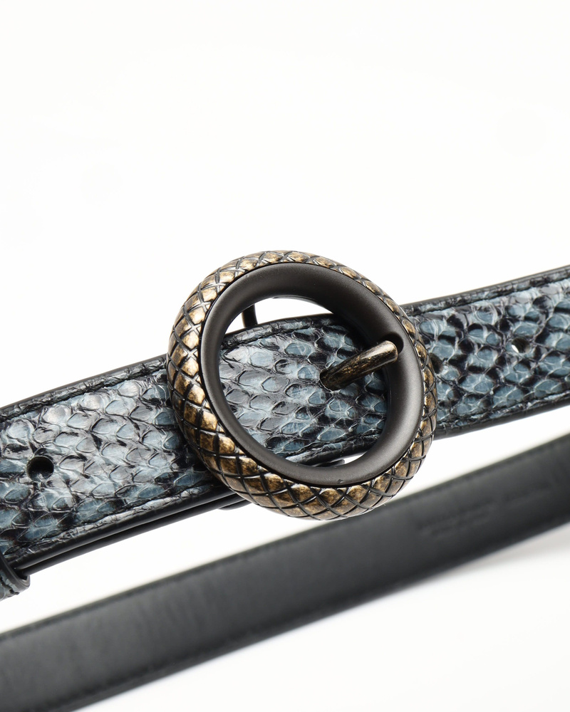 Vintage Bottega Veneta Leather Belt Size 80 - 2250006494909