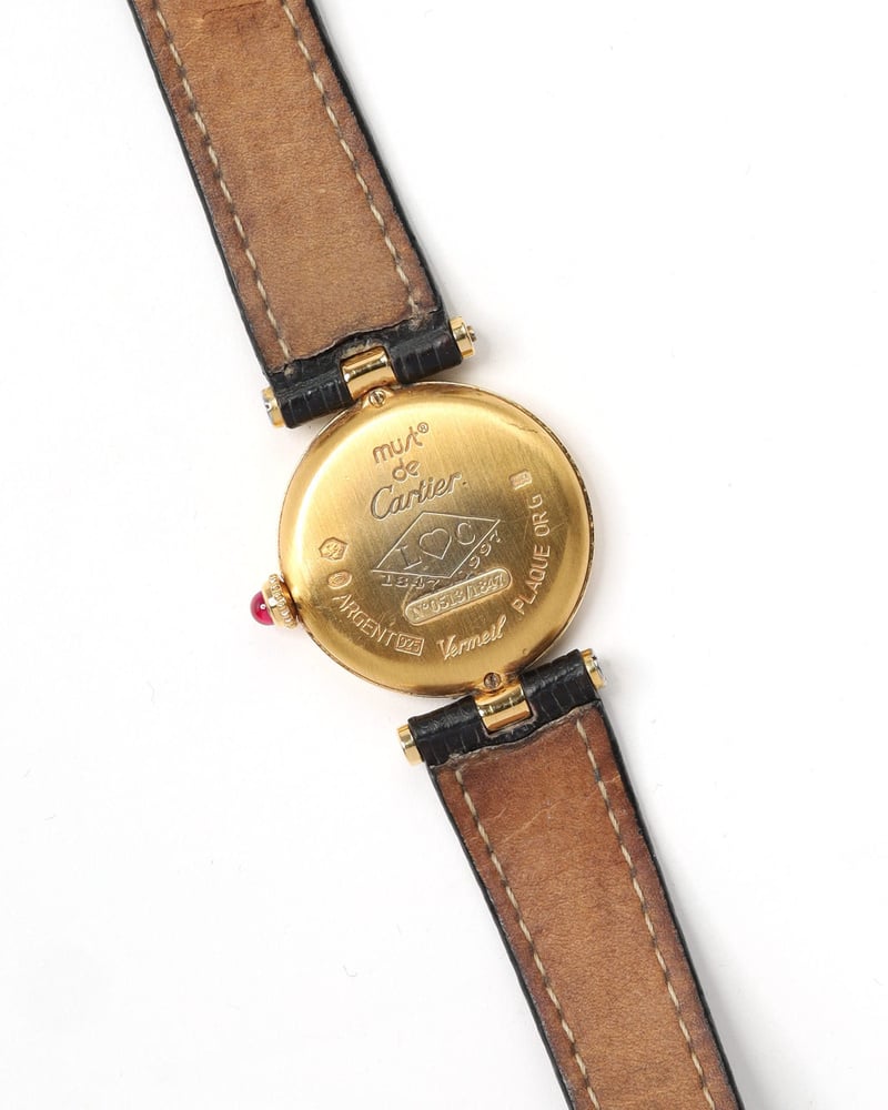 Vintage Cartier Vendome 24mm Rare 150th Anniversary Watch - 844-18809