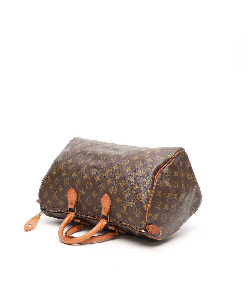 Vintage Louis Vuitton Monogram Speedy 35 Bag - AG602