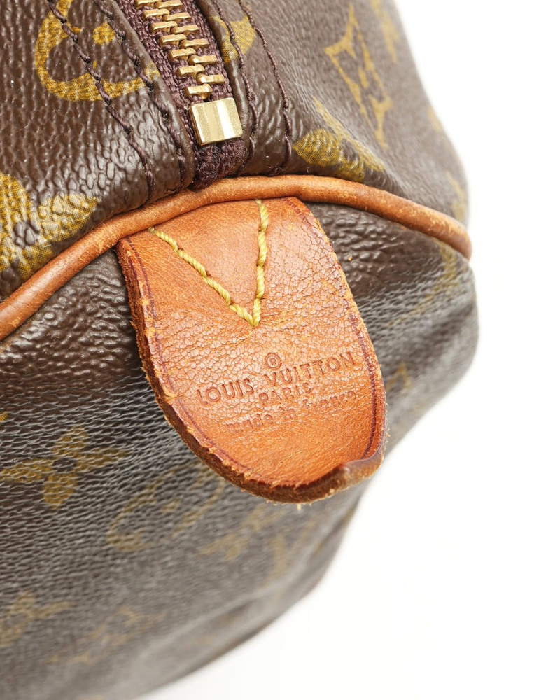 Vintage Louis Vuitton Monogram Speedy 35 Bag - AG602
