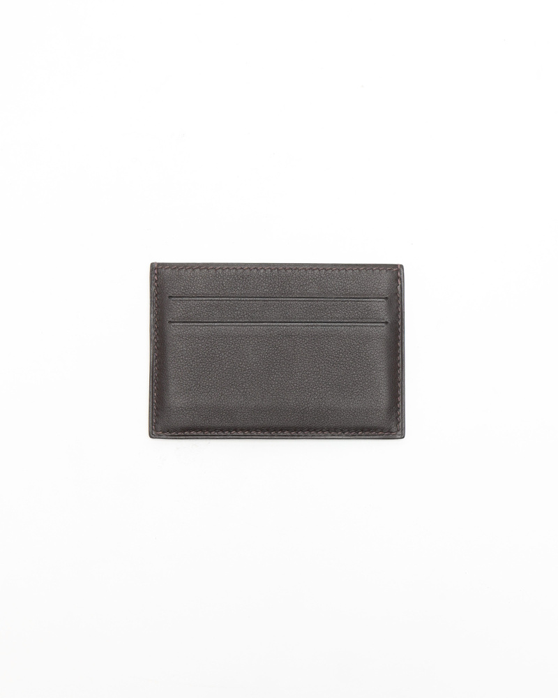 Vintage Hermès Citizen Twill Card Holder - AH023753