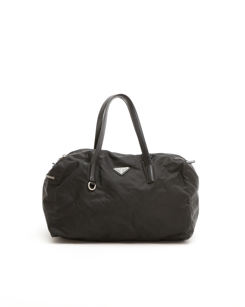 Vintage Prada Mini Nylon Boston Bag - 848-44644