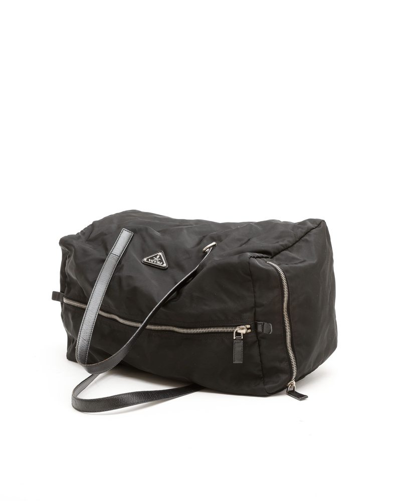 Vintage Prada Mini Nylon Boston Bag - 848-44644