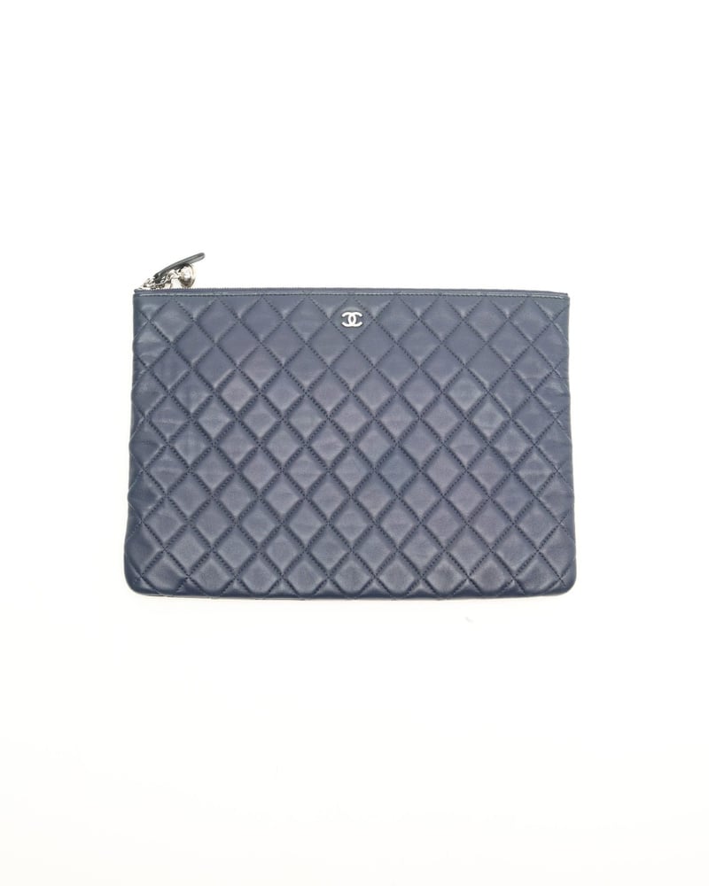 Vintage Chanel Coco Mark Lambskin Laptop Case 15-Inch - 847-30356