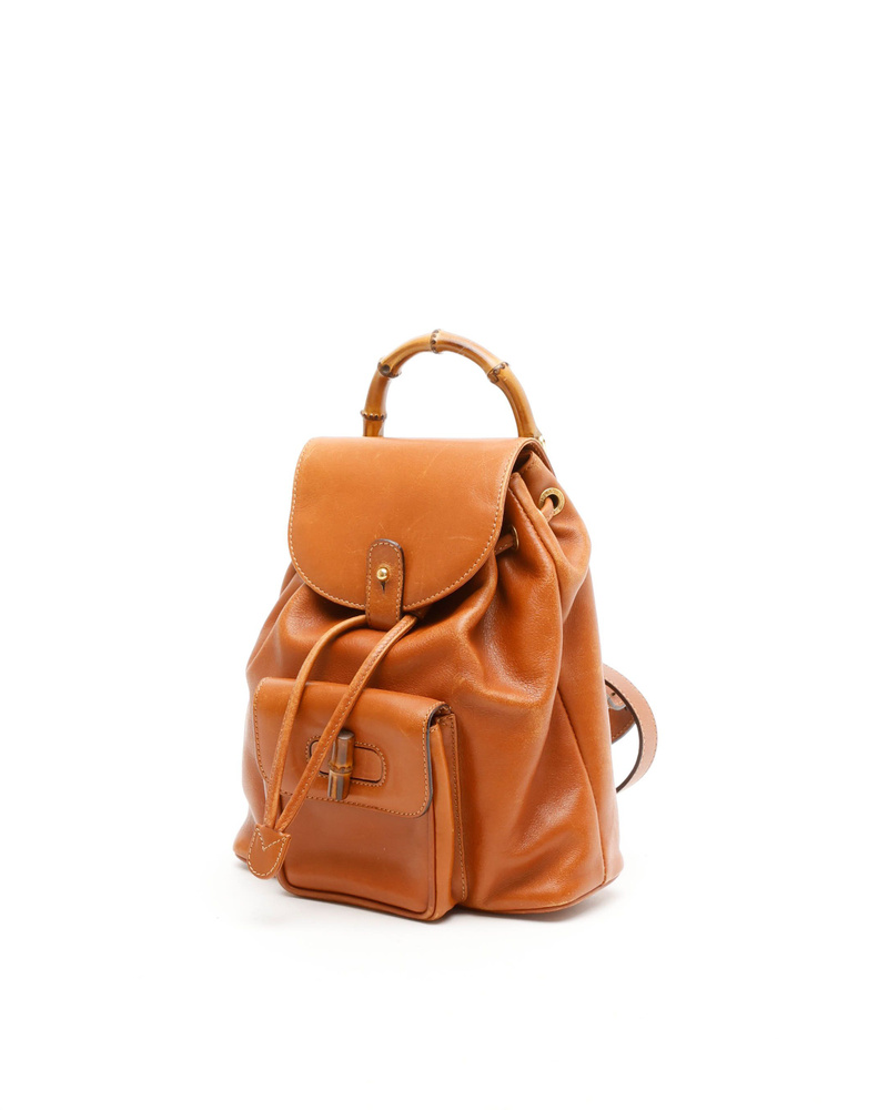 Vintage Gucci Bamboo Mini Backpack - 850-21487 display picture 1