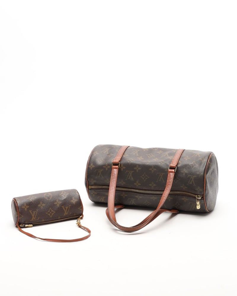 Vintage Louis Vuitton Monogram Papillon Pochette 30 Bag - 847-26537