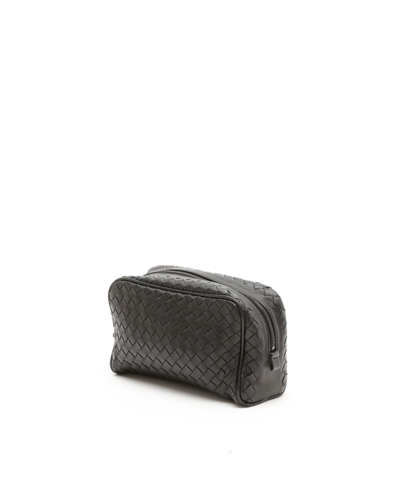 Vintage Bottega Veneta Intrecciato Toiletry Bag - 2250007637169