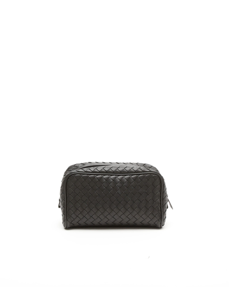 Vintage Bottega Veneta Intrecciato Toiletry Bag - 2250007637169