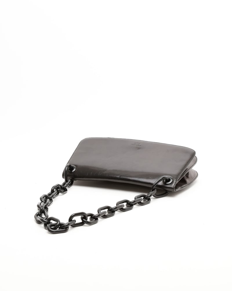 バッグ PRADA Veal Chain Flap Bag Prada Cerise Vitello Soft Leather Chain Flap Bag – Designer